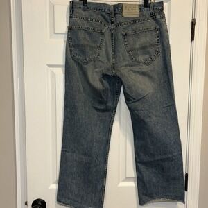 Men's Tommy Hilfiger Jeans Size 34x30 Pre-owned Straight Leg Freedom Cut To 28"